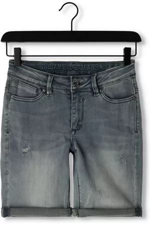 Indian Blue Jeans Jongens Shorts - Indian Jeans Korte broek Damage Andy Short Jongens