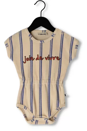 CarlijnQ Baby Broeken - Stripes - Bodysuit WT Print Baby