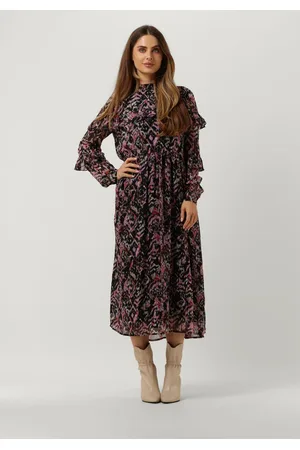 Notes Du Nord Dames Kleedjes Fabiola Lurex Midi Dress - - Maat 34