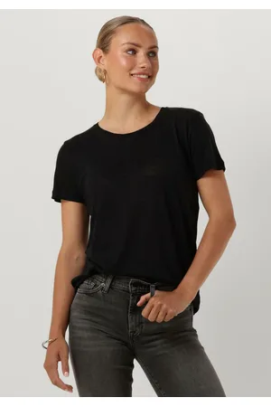 Second Female Dames Tops & T-shirts Peony O Neck Tee - - Maat XL