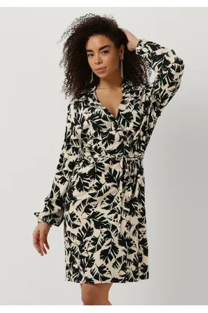 ANOTHER LABEL Dames Kleedjes Azza Lenzing Dress - - Maat XS