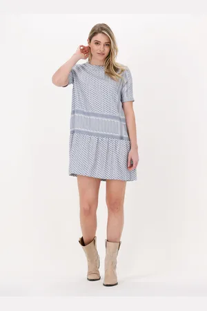 ROUGH. Dames Kleedjes Tara Dress - - Maat XS