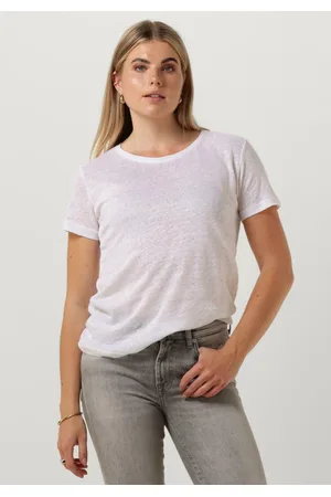 Second Female Dames Tops & T-shirts Peony O Neck Tee - - Maat XL