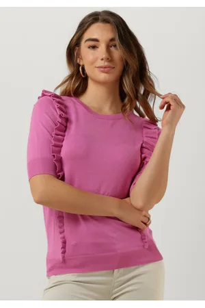 Minus Dames Tops & T-shirts Vesia Knit T-shirt - - Maat XXL