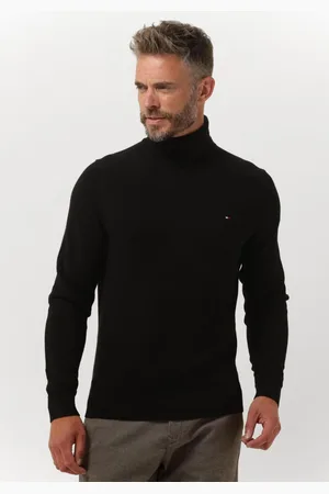 Tommy Hilfiger Heren Truien & Vesten Pima Org Ctn Cashmere Roll Neck - - Maat XL
