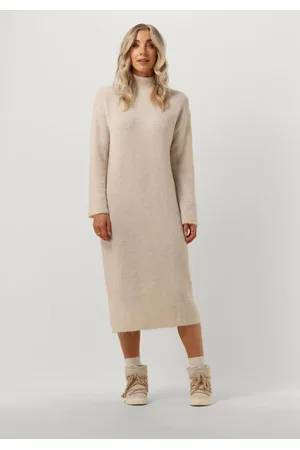SELECTED Dames Kleedjes Slfmaline Ls Knit Dresshigh Neck - - Maat XL