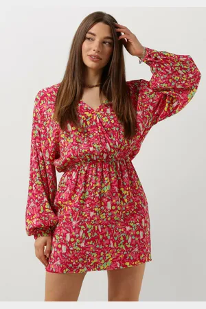 Alix the label Dames Kleedjes Ladies Woven Floral Wrap Dress - - Maat XS