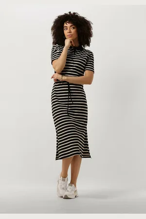 Tommy Hilfiger Dames Kleedjes Reg Breton Midi Polo Dress - - Maat XS