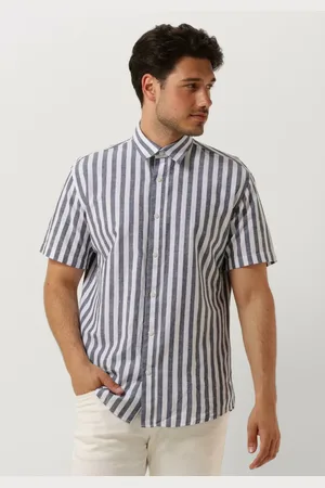 SELECTED Heren Hemden Slhregnew-linen Shirt Ss Classic - - Maat XL