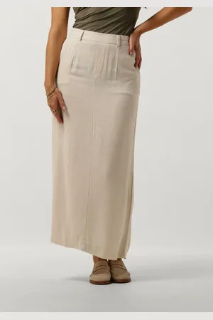 Object Dames Rokken Objssanne Re Mw Ancle Skirt - - Maat 34
