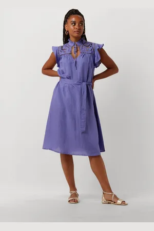 Minus Dames Kleedjes Alaya Knee Length Dress - - Maat 34