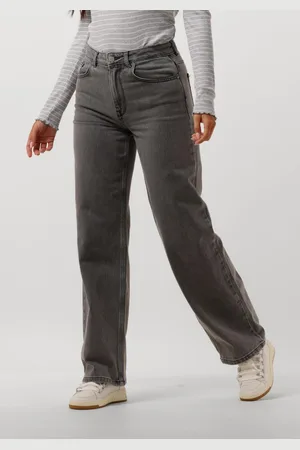 SELECTED Dames Jeans Slfalice Hw Wid Long Eloise Gre Jea - - Maat 26