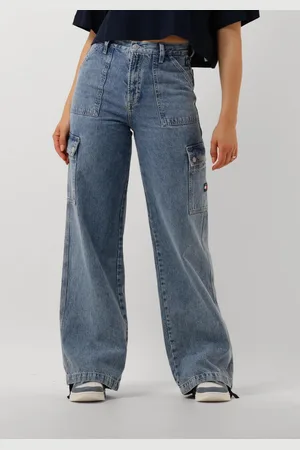 Tommy Hilfiger Dames Jeans Claire Hgh Wd Utility Ch4039 - - Maat 26/32