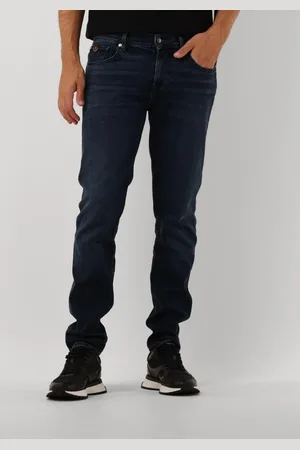 7 for all Mankind Heren Jeans Slimmy Tapered Special Editon Stretch Tek Comma - - Maat 29