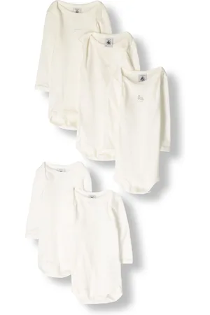 Petit Bateau Baby Rompers 5 Bodies Us Ml - - Maat 56