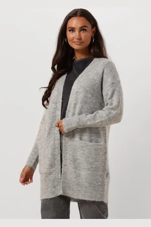 SELECTED Dames Truien & Vesten Lulu New Ls Knit Long Cardigan B - - Maat XL