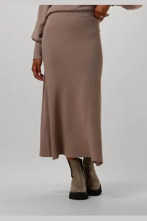 Y.A.S Dames Rokken Yasfonny Hw Ankle Knit Skirt - - Maat XL