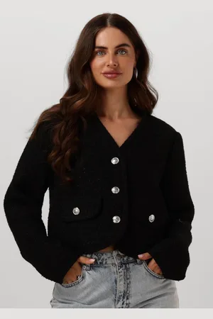 Neo Noir Dames Truien & Vesten Manua Boucle Jacket - - Maat 36