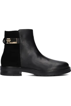 Tommy Hilfiger Dames Boots Th Logo Chelsea - - Maat 36