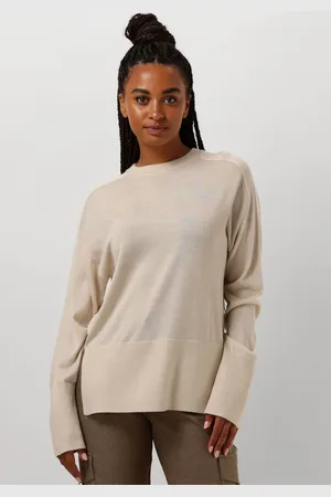 Ruby Tuesday Dames Truien & Vesten Vallie Soft Round Neck Pullover High Border - - Maat XL