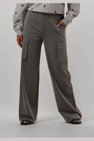 NUKUS Dames Broeken Hamburg Pants Stripe - - Maat XL