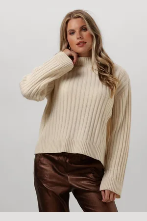 Modstrom Dames Truien & Vesten Fultonmd Rib T-neck - - Maat XL