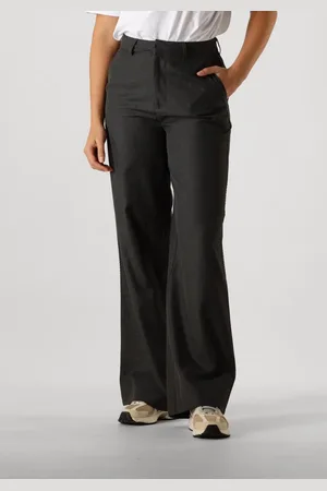Alix the label Dames Broeken Ladies Woven Wide Leg Pants - - Maat XL