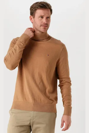 Tommy Hilfiger Heren Truien & Vesten Pima Org Ctn Cashmere Roll Neck - - Maat XL