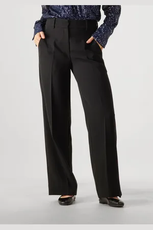 Second Female Dames Broeken Fique Straight Trousers - - Maat XL