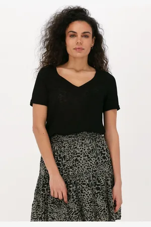 Object Dames Tops & T-shirts Objetessi Slub S/s V-neck Noos - - Maat XL
