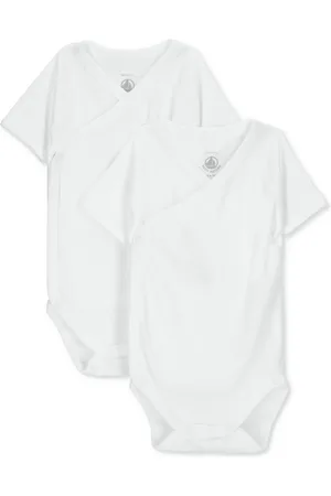 Petit Bateau Baby Rompers 2 Bodies Naiss Ml - - Maat 46