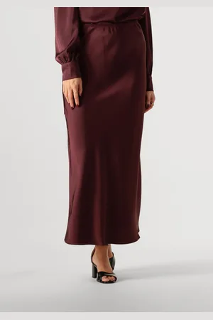 Neo Noir Dames Rokken Vicky Heavy Sateen Skirt - - Maat 34