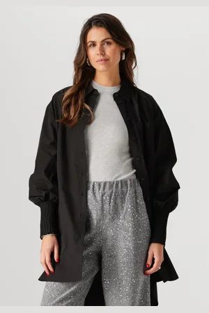 Alix the label Dames Blouses Ladies Woven Oversized Blouse - - Maat XS