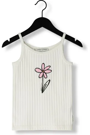 Sproet & Sprout Meisjes Tops & T-shirts Singlet Daisy - - Maat 104