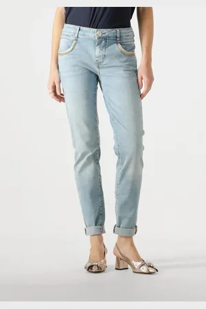 Mos Mosh Dames Jeans Mmnaomi Light Perla Jeans - - Maat 30