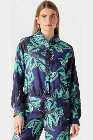 POM Amsterdam Dames Blouses Delicacy Blouse - - Maat 34