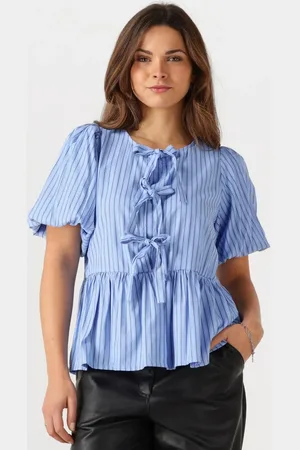 NOTRE-V Dames Blouses Nv-frederica Stripe - - Maat XL