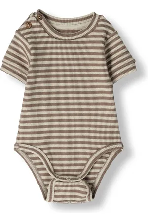 PLAY UP Baby Rompers Striped Rib Body - - Maat 62