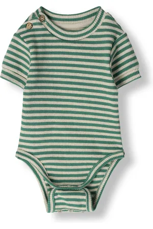 PLAY UP Baby Rompers Striped Rib Body - - Maat 62