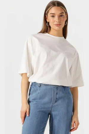 Object Dames Tops & T-shirts Objgima 2/4 Oversize T-shirt - - Maat XL