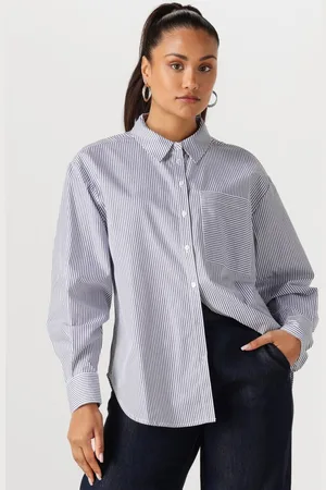 ANOTHER LABEL Dames Blouses Stella Shirt L/s - - Maat XL