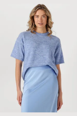 SELECTED Dames Tops & T-shirts Slfmaline-liliana 2/4 Knit O-neck - - Maat S