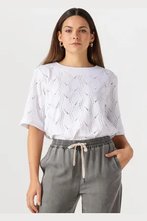 Object Dames Tops & T-shirts Objava 2/4 Lo O-neck Top - - Maat XL