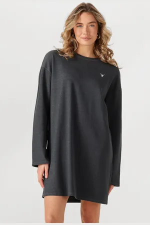 Alix the label Dames Kleedjes Ladies Knitted Sweater Dress - - Maat XL