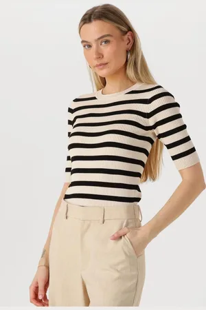 SELECTED Dames Tops & T-shirts Slfmali 2/4 Knit O-neck - - Maat XL