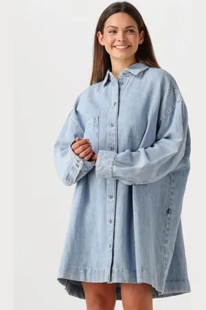 7 for all Mankind Dames Kleedjes Overshirt Dress - - Maat XS