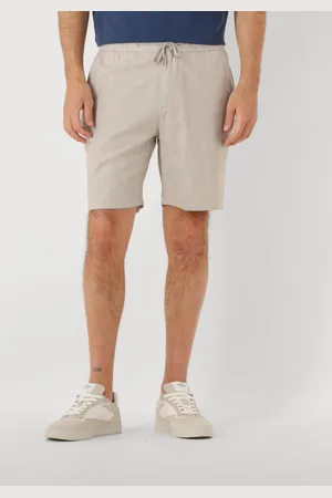 Scotch&Soda Heren Broeken Fave Cotton/linen Twill Bermuda - - Maat 28