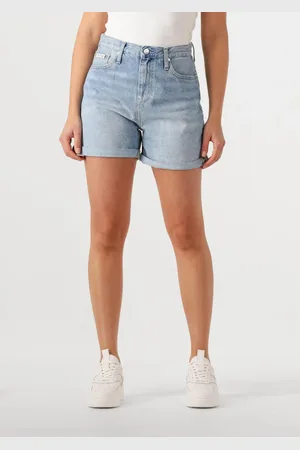 Calvin Klein Dames Jeans Mom Short - - Maat 26