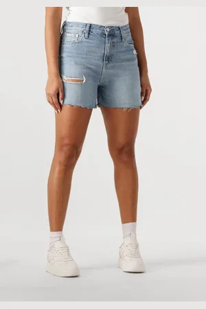 Calvin Klein Dames Jeans Mom Short - - Maat 26