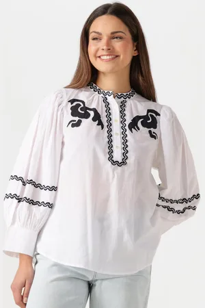 Antik Batik Dames Blouses Dali Blouse - - Maat XS